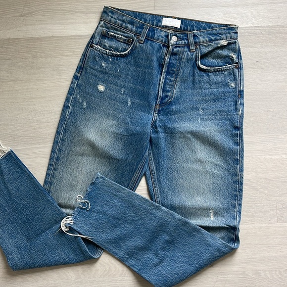 Boyish High Rise Jeans - Picture 2 of 4